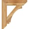 Ekena Millwork Imperial Slat Rough Sawn Bracket w/ Offset Brace, Western Red Cedar, 8"W x 30"D x 34"H BKT0806X30X34IMP06RWR - alternate 3